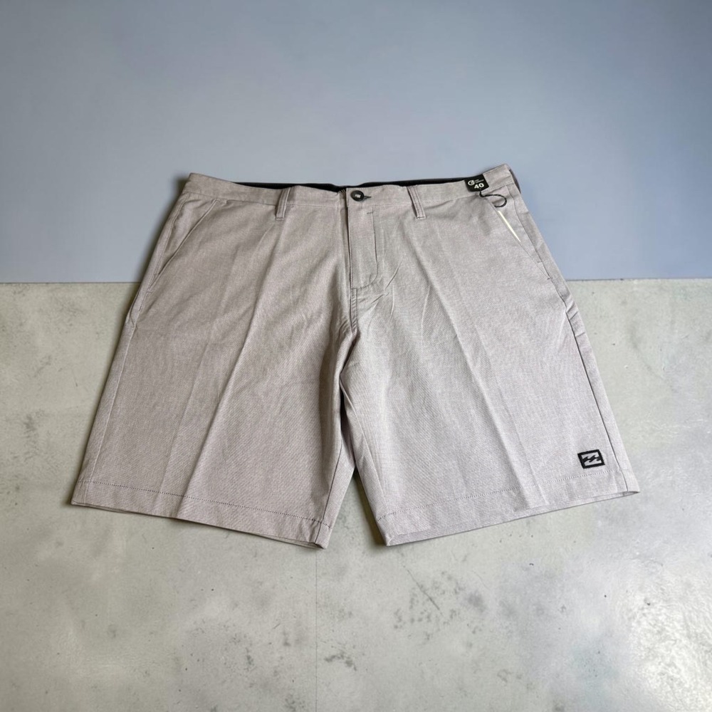 Billabong Crossfire Mid Submersible Hybrid Shorts Grey ABYW S00189 Mens 40